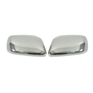 Nissan Xterra Mirror Cover - Omac - S.Steel - Gloss Silver - '05-'15